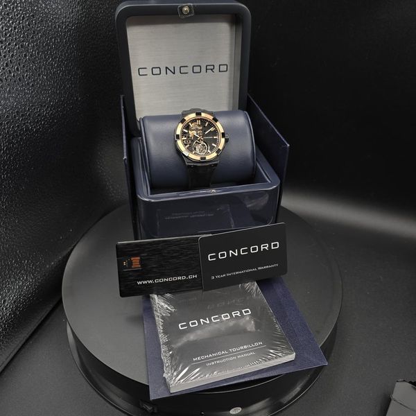 [WTS/WTT] Concord C1 Tourbillon Skeleton Titanium and Gold,…
