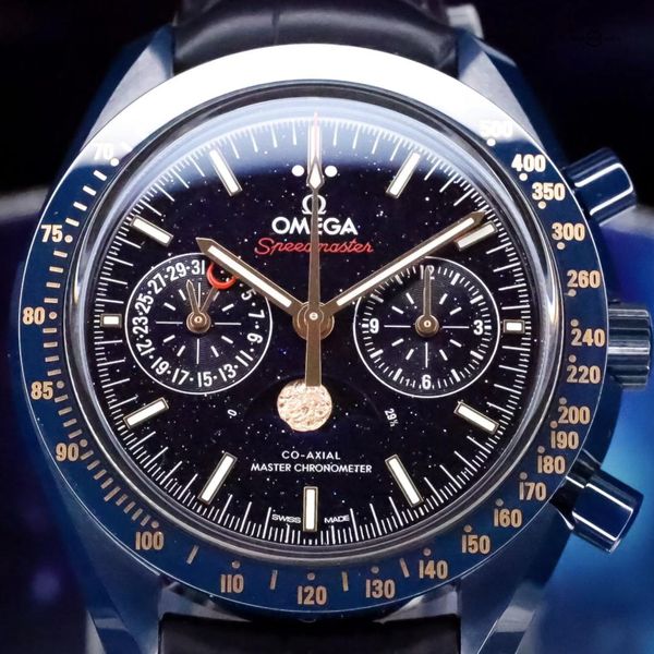 FS:  Omega Speedmaster Blue Side of the Moon Aventurine Moo…