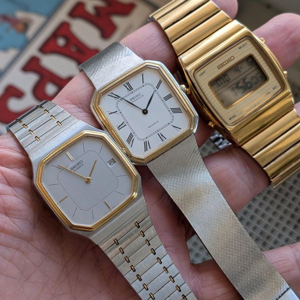 [WTS] Retro 1980s Seiko - Digital and Analog