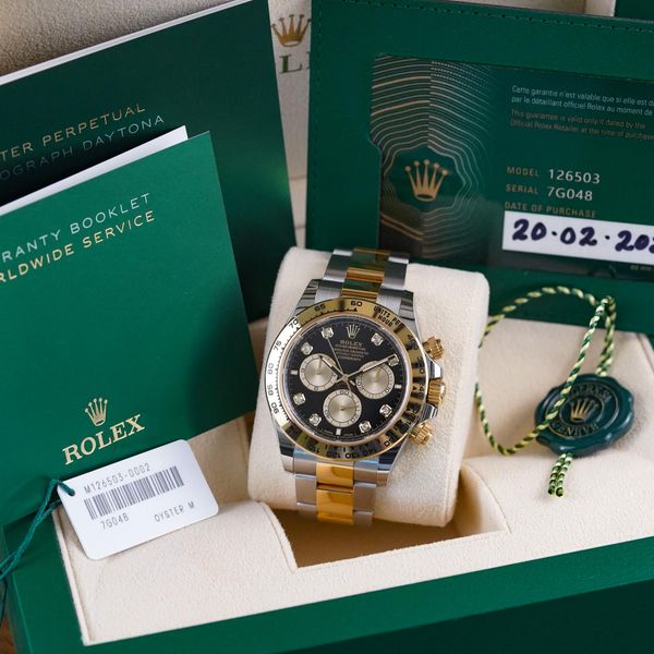 [WTS] Rolex Daytona 126503 18k Gold & Stainless Steel with …