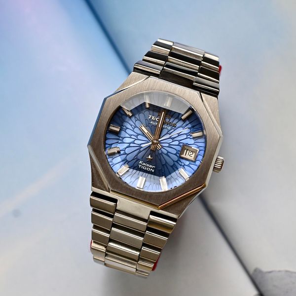 [WTS] Technos Kaiser Tigon Blue " Kaleidoscope " Dial Autom…