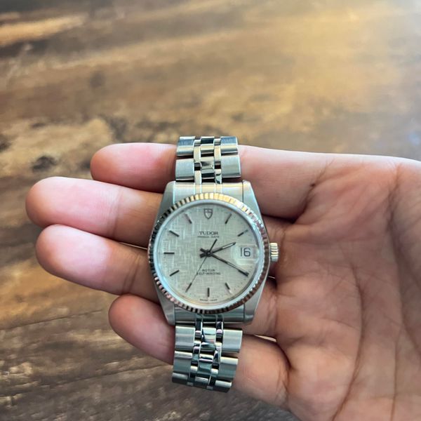 [WTS] Tudor Prince Date 74034 “Linen Dial” *Recently servic…