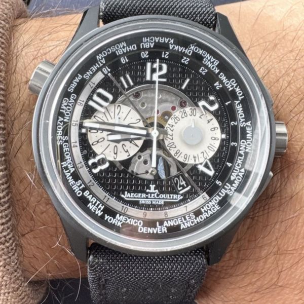 JLC Amvox5 LE Aston Martin Chrono Worldtimer