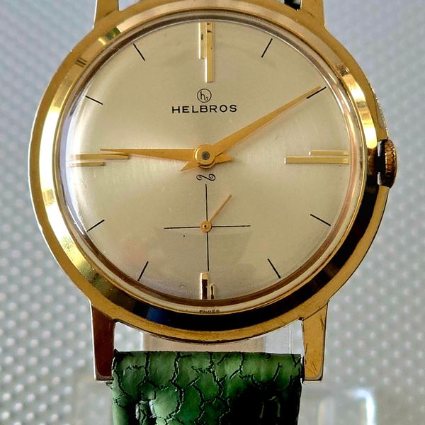 [WTS] Vintage Helbros Mechanical Hand-Wind – 34mm, Pristine…