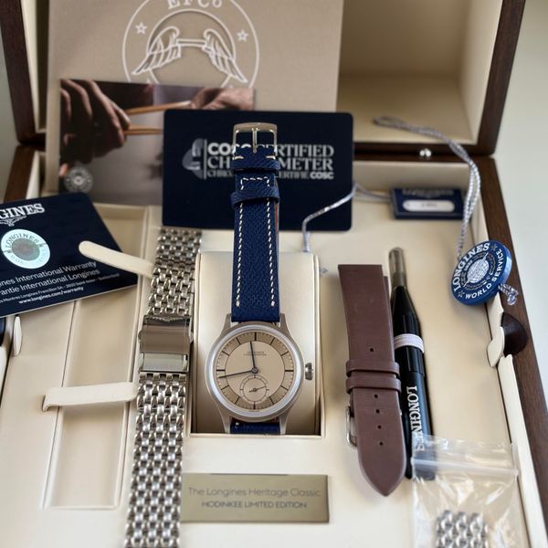 [WTS] 2021 Longines Heritage Classic Limited Edition Hodink…