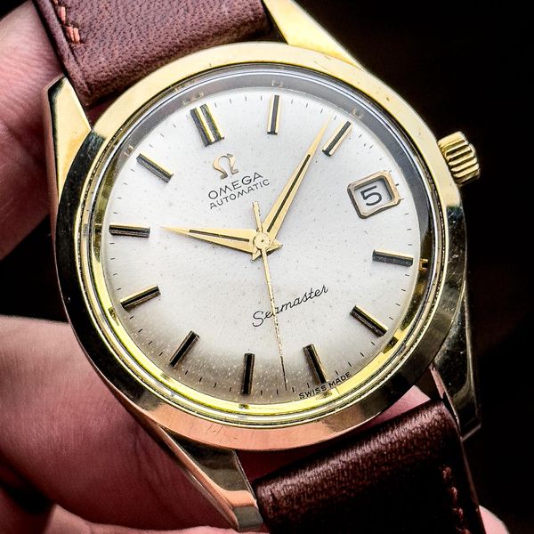 [WTS] 1963 Omega Seamaster Gold Cap Black Onyx Ref.166.010 …