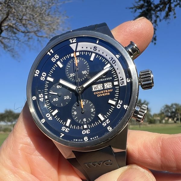 Reduced : IWC Aquatimer Chronograph “Cousteau Divers” Ltd t…