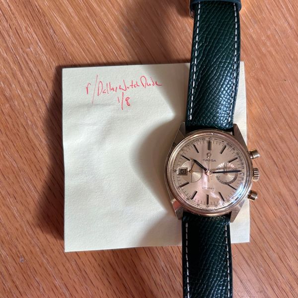 [WTS] OMEGA De Ville 146.017 | Gold Dial Chronograph | Work…