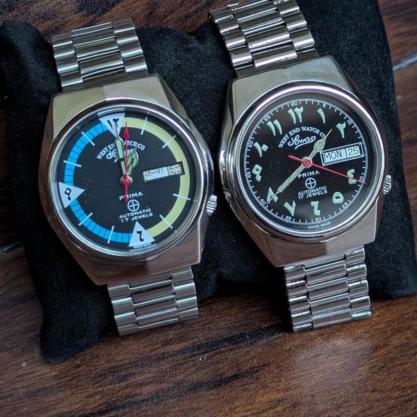 [wts] Vintage West End Watches Co. Sowar Prima Automatic Pa…
