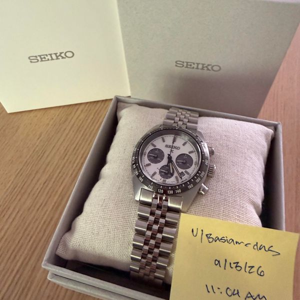 [WTS] Seiko SSC961 39mm reverse Panda “Seitona”