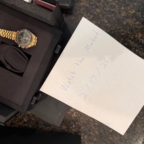 [WTS] Omega Speedmaster Green Gold ($30,500)