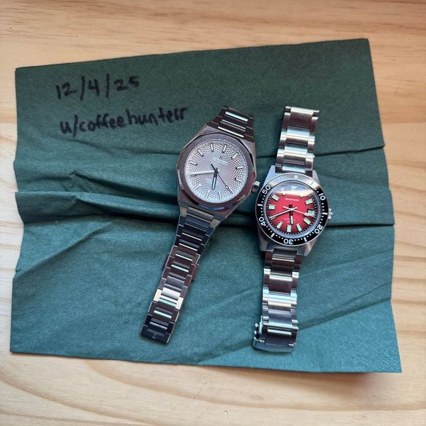 [WTS] Seestern 62MAS & Cronos perlage dial