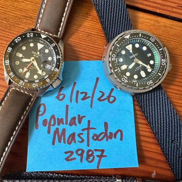 [WTS] Seiko Pair - SSK036 & Titanium Tuna Mod CONUS