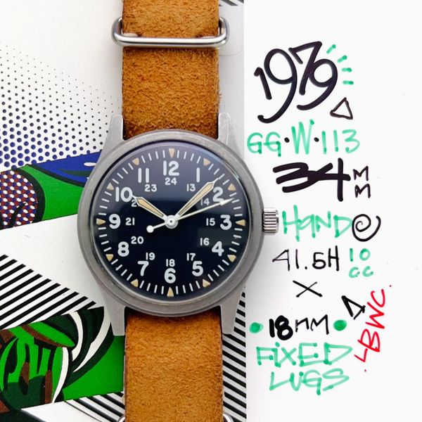 [WTS] 1979 Hamilton GG-W-113 Field Watch