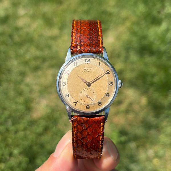 [WTS] Tissot Antimagnetique 6372 – 2 Manual Wind 17.5-1 fro…