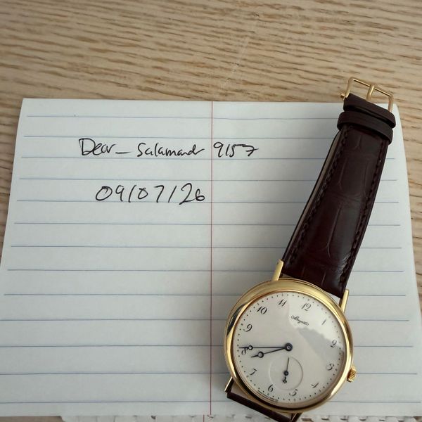 [WTS/WTT] Breguet Classique Grand Feu Enamel Dial with pape…