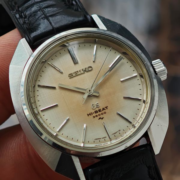 [WTS] Grand Seiko 4520-7000 "Batwing" | Tropical Linen Dial…