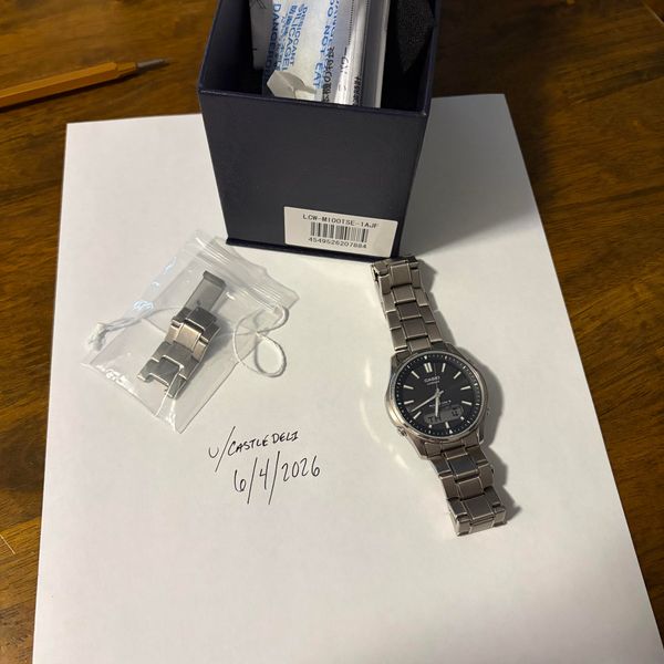 [WTS] Casio Lineage LCW-M100TSE-1 AJF $125
