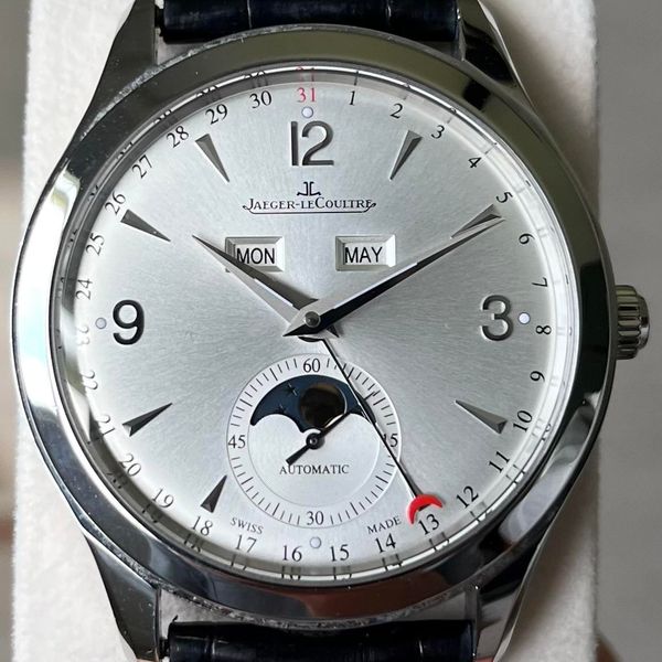 [WTS][US] JLC Master Calendar Moonphase - White/Silver Dial…
