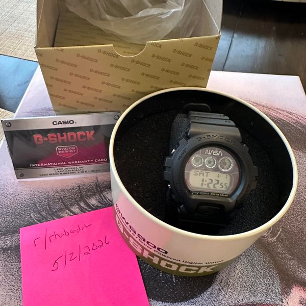 [WTS] Unworn, full set NASA Gshock GW6900NASA24-1CR