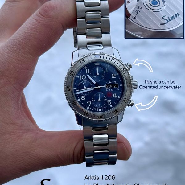 [WTS] Sinn Arktis II 206 Automatic Diver / Extreme Weather …