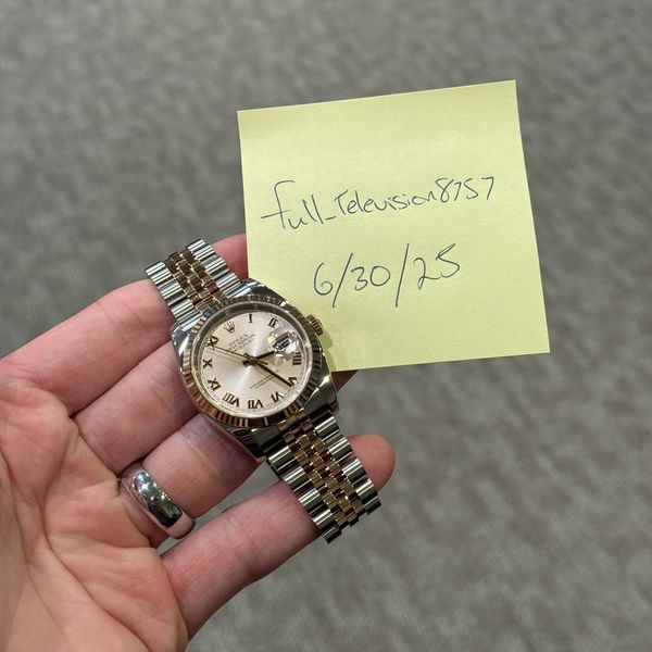 [WTS] Rolex Datejust 36mm 18K Two Tone Everose Gold Rose Ro…