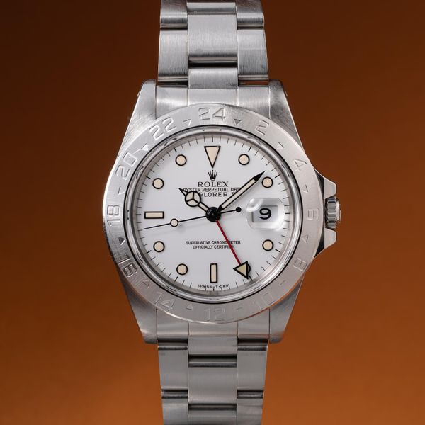 FS: 1993 Rolex Explorer II 16570 White Dial with Box & Pape…