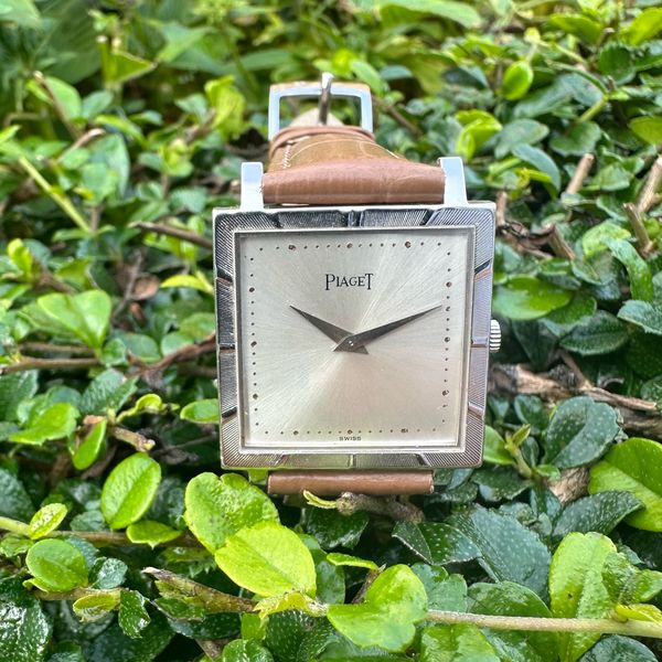 FS: Piaget Vintage Square 18K White Gold Ref 927