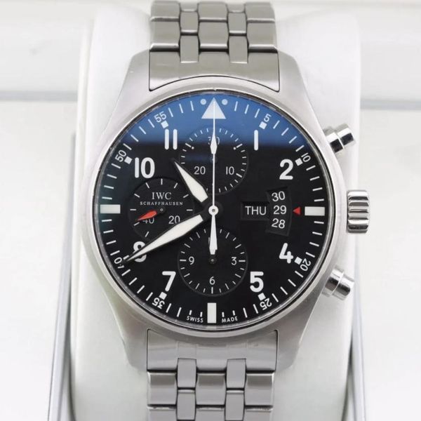 FS:  IWC Pilot’s Watch Chronograph IW377704 | BOX & PAPERS …