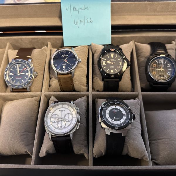 [WTS] Multiple Watches: Alpina, Glycine, Marvin, Magrette, …
