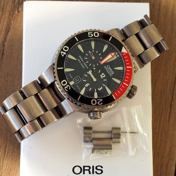 ORIS Regulator Divers TT1, 44mm Titanium