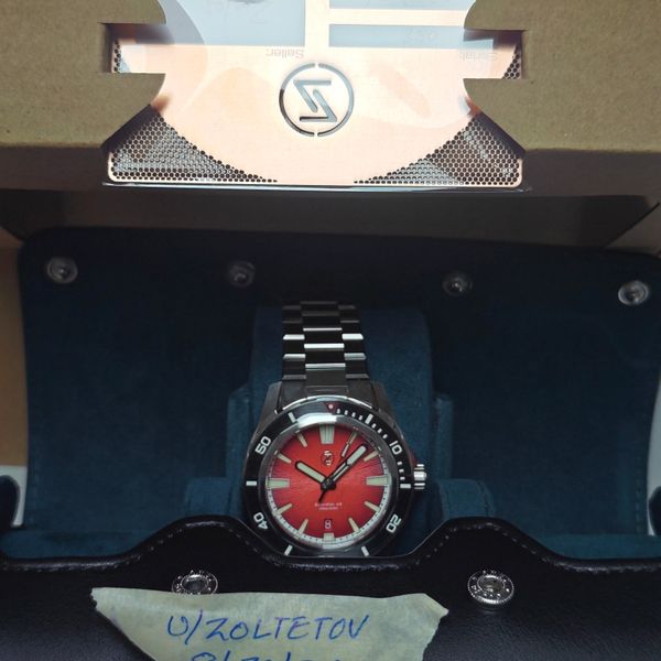 [WTS] Zelos Swordfish 42mm SS 'Amber' - Brand New - $325 Sh…