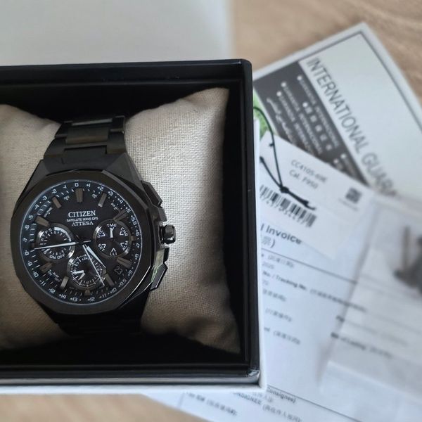 Citizen Attesa Satellite Wave GPS CC4105-69E