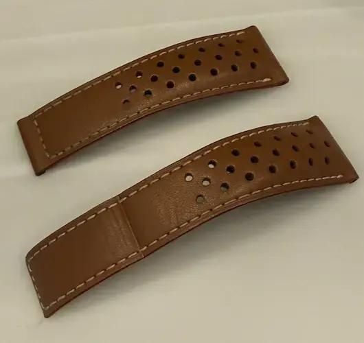 Genuine TAG Heuer Monaco Rally Strap (Tan)