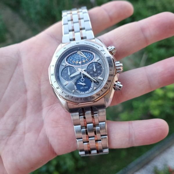 Citizen Signature Moon Phase Flyback AV3006-50H