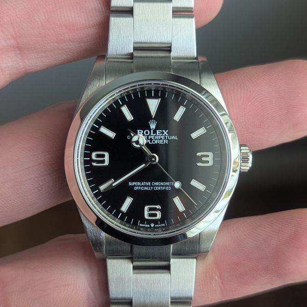 [WTS]: Rolex Explorer I 124270 Full Set 2021