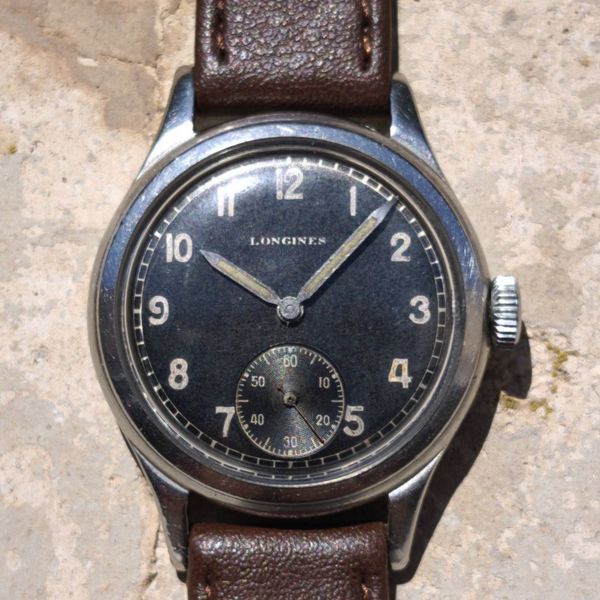 Longines Sei Tacche 12.68z Nero Opaco