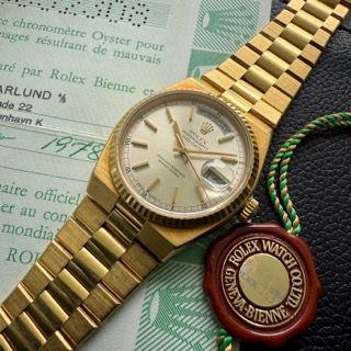 1978 Rolex Oyster Quartz President 19018 Box + Papers - Unp…