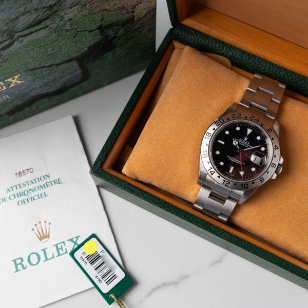 [WTS] 2000 Rolex Explorer II 16570 - Box and Papers