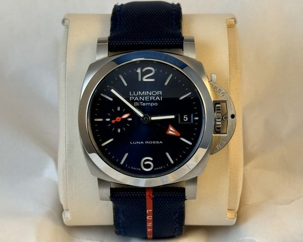 FS: Panerai GMT PAM01404 Quaranta BiTempo Luna Rossa 40mm, …