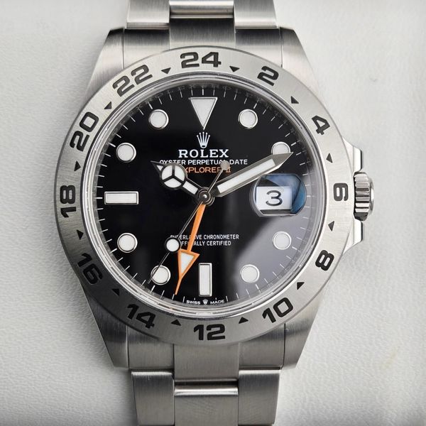 [WTS] Rolex Explorer II Black Dial with box and papers , 22…