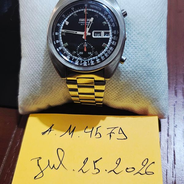 [WTS] Seiko 6139-6012 "Bruce Lee" Automatic Chronograph Run…