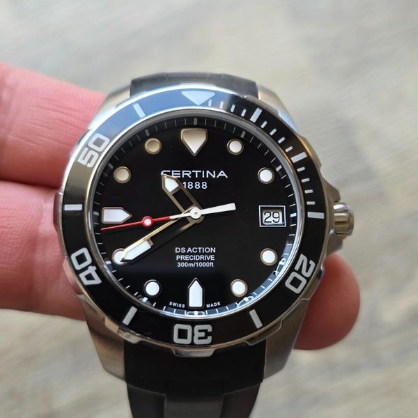 Certina DS Action Precidrive 41mm in schwarz und mit dem Ka…