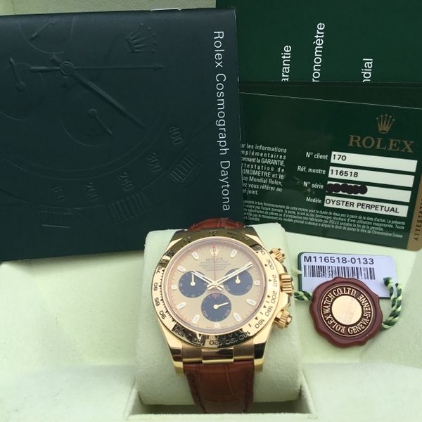 FS:  Rolex Oyster Perpetual Cosmograph Daytona 116518 Compl…