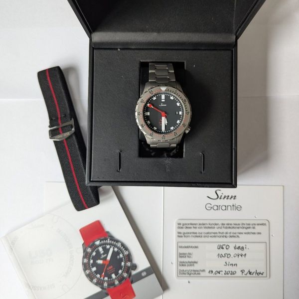 Sinn U50 Tegiment – Fullset – 05/2020