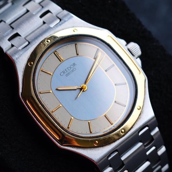 [WTS] Credor 9661-5000 Twin Quart Gerald Genta 14K Bezel Tw…
