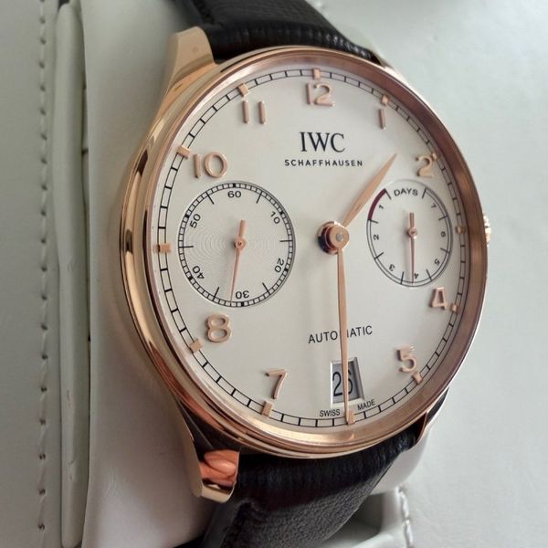IWC Portugieser Ref.500701 Rose Gold aus 2016 top Zustand R…