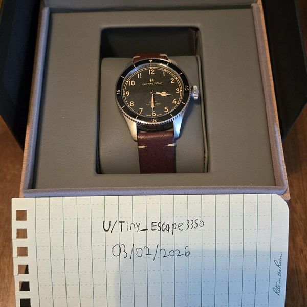 [WTS] Hamilton Khaki Aviation Pilot Pioneer, $700