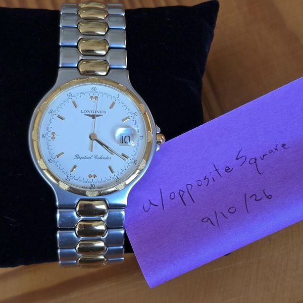 [WTS] Longines Conquest Perpetual Calendar, Gold Plated, 35…
