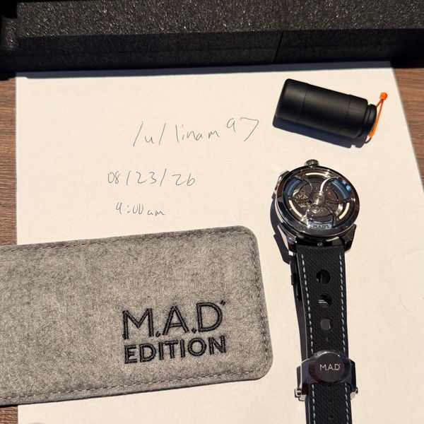[WTS] [USA-NY] MB&F M.A.D.1S Ice Blue - $4000 - Full Set